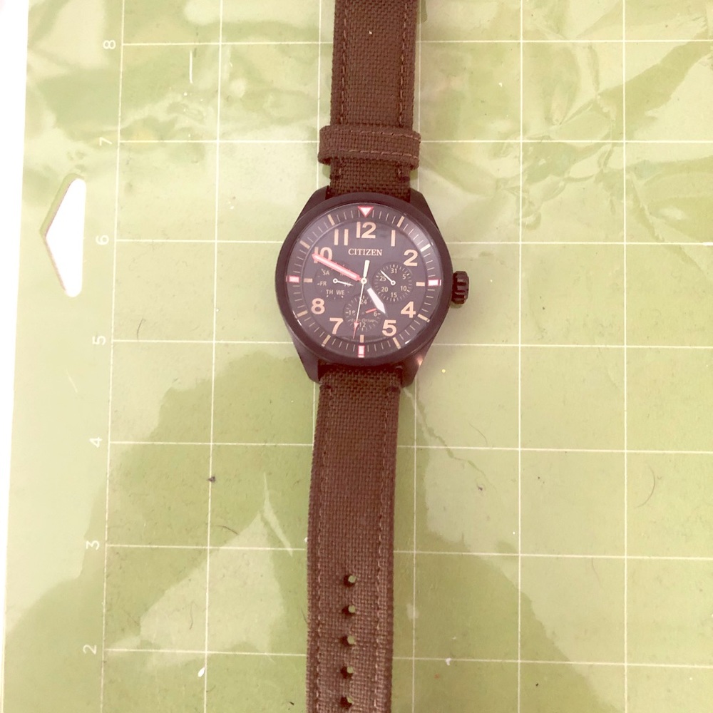 Citizens eco-drive military watch